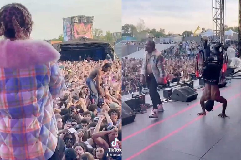 Lil Pump Brings Fan in Wheelchair Onstage – Watch