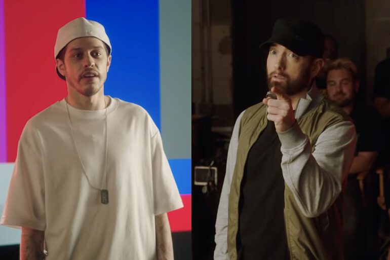 Eminem Appears in Pete Davidson’s ‘Forgot About Dre’ SNL Parody