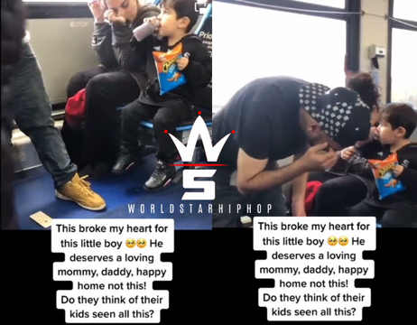 Heartbreaking: Parents Caught Stupid High While With Their Kids On A Train!