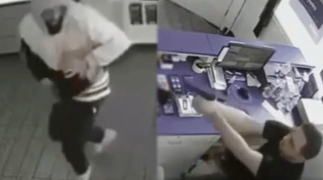 Armed &amp; Ready: He Went In To Rob But Ended Up On The Floor!