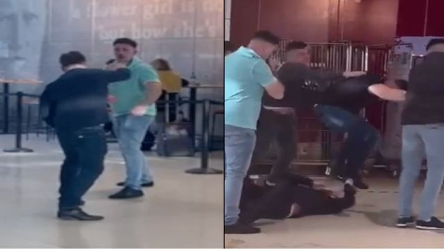 Finished Him: Guy Gets His Head Stomped Out After His Opp&rsquo;s Homie Pulled Up During A Fight At The Airport!