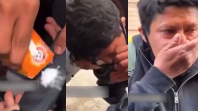 They Foul For This: Dude Gets Tricked Into Snorting Baking Soda Thinking It Was Cocaine!
