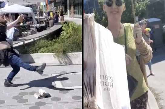 The Disrespect: Pro-Abortion Activists Kick Bible Around &amp; More!