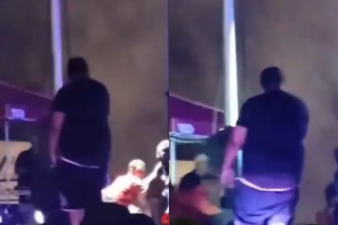 Video Shows Beatking’s Security Pushing Twerking Man Offstage