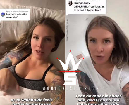 “I Can Carry 2 Different Guys Babies At The Same Time” Woman Explains What Its Like Having Being Born With 2 Vaginas!