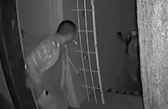 Came In For The Kill But Ended Up Dead: Dude Was Armed &amp; Ready For These Would Be Assassins!