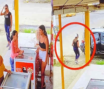 Crazy Folks Out There: Store Clerk Saves Child From Human Trafficker Who Was Trying To Abduct Her In Broad Daylight!