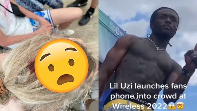 Well That’s A Lawsuit: Chick Gets Severely Injured After Lil Uzi Launches A Fan’s Phone Into The Crowd During A Performance… Left Her Bloody!
