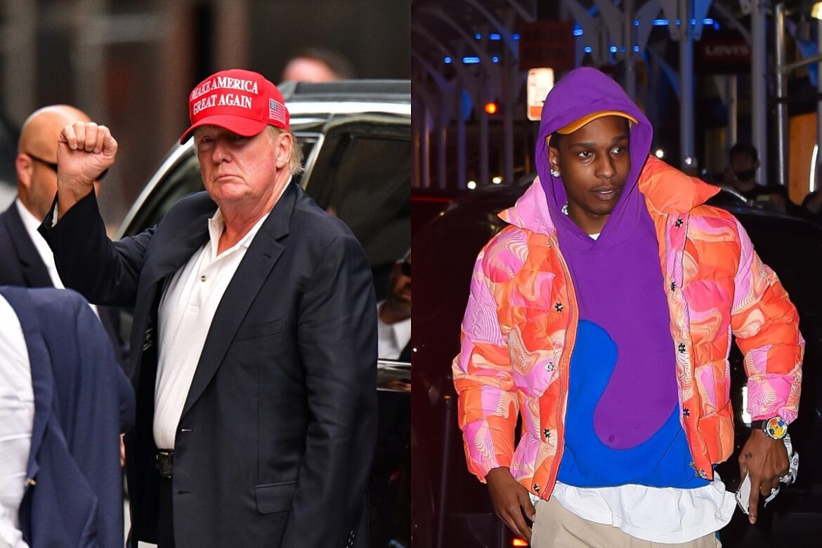 Donald Trump Threatened Swedish Sanctions Over ASAP Rocky Arrest