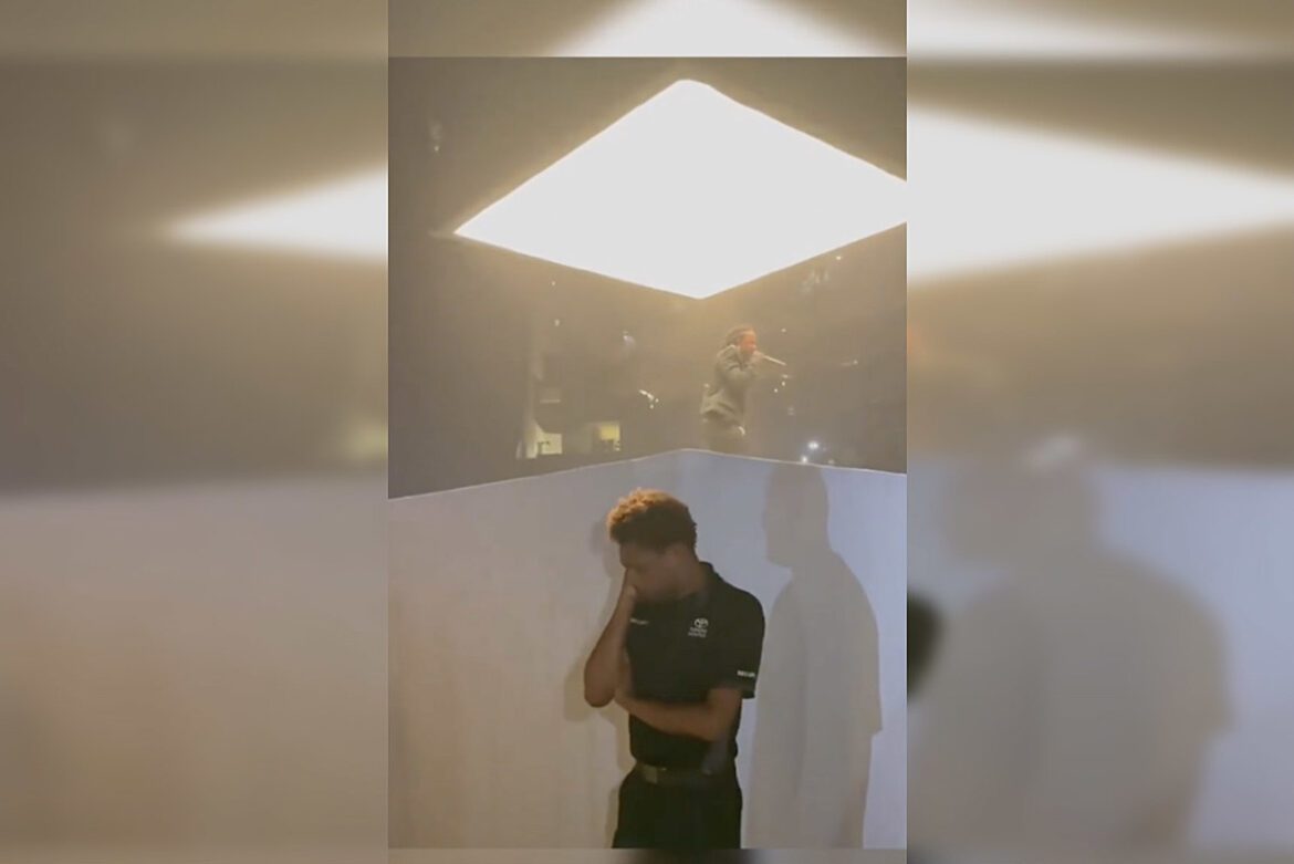 Kendrick Lamar Reacts to Security Guard Seen Crying at His Show