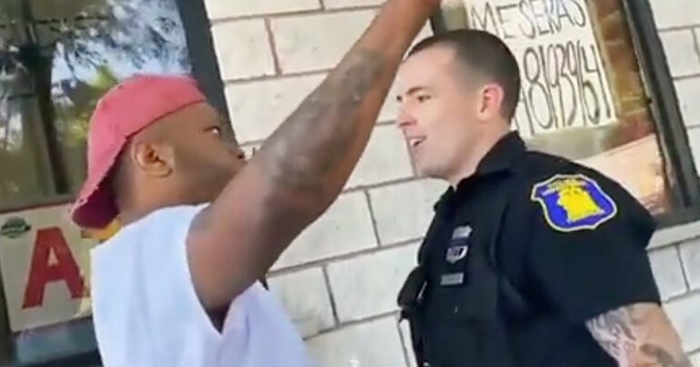 Styles P Steps in to Protect a Woman Being Detained by Police