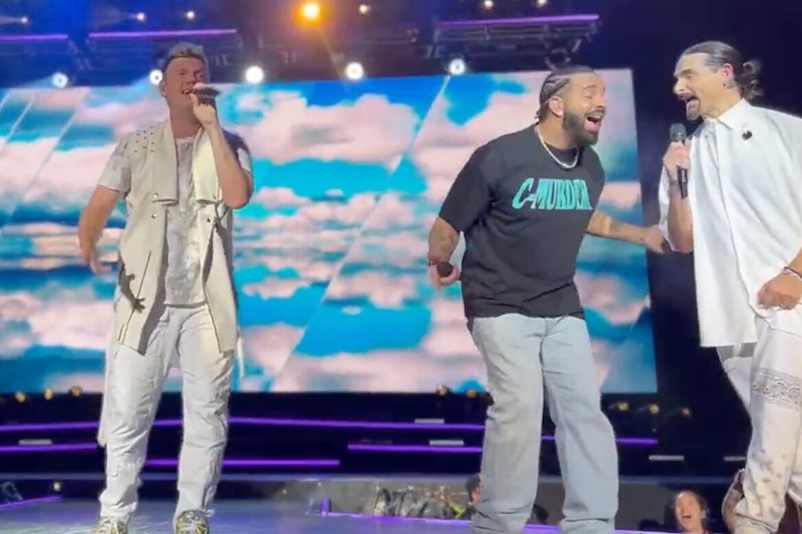 Drake Joins Backstreet Boys for a Surprise Performance in Toronto