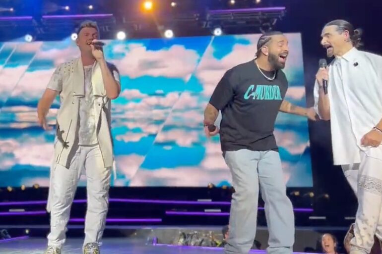 Drake Joins Backstreet Boys for a Surprise Performance in Toronto