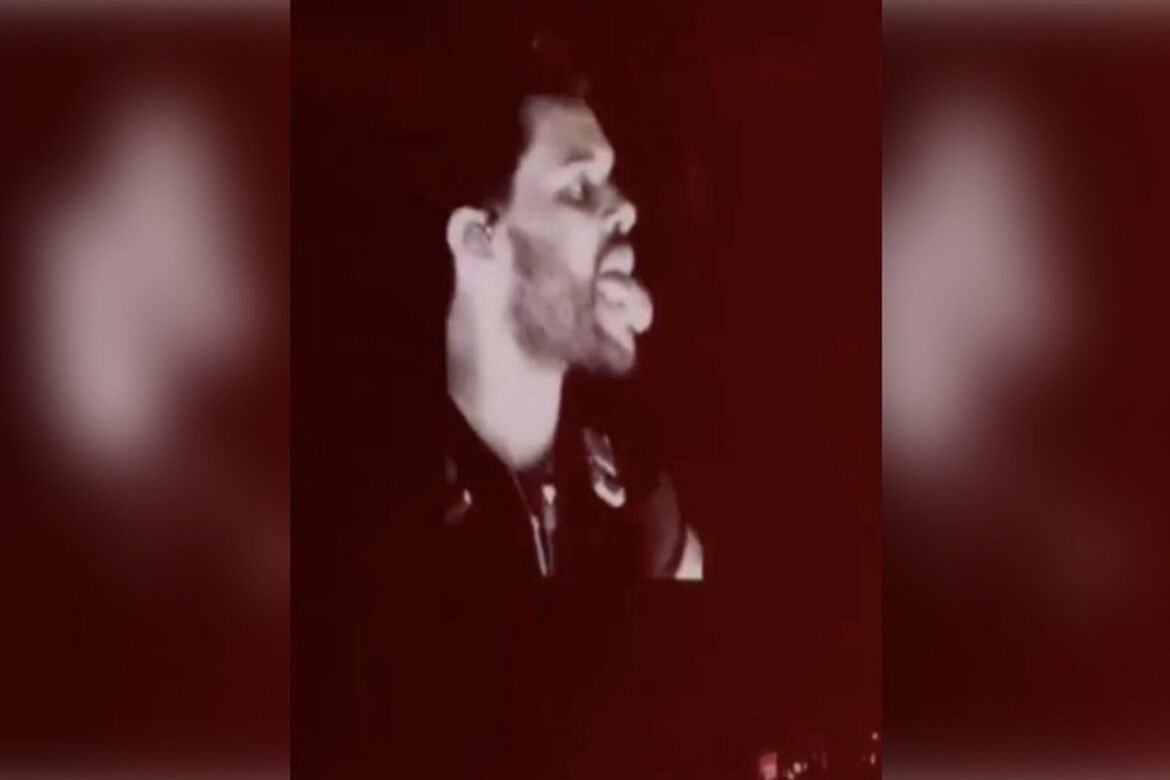 The Weeknd Shows Off His Tongue Skills, Crowd Goes Crazy – Watch