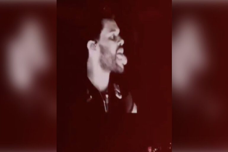 The Weeknd Shows Off His Tongue Skills, Crowd Goes Crazy – Watch