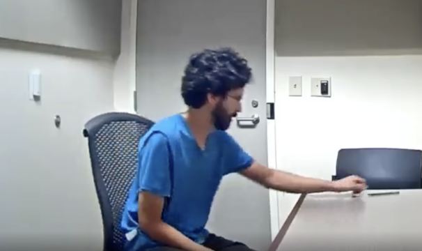 Man Who Was Caught For Allegedly Trying To Kidnap A 5 Year Old Tries To Stab An Officer With A Pen!