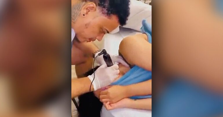 Cardi B Gets First Face Tattoo