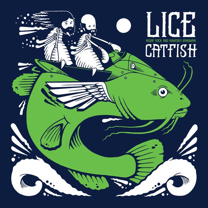 Aesop Rock & Homeboy Sandman Return as LICE, Drop “Catfish” Single
