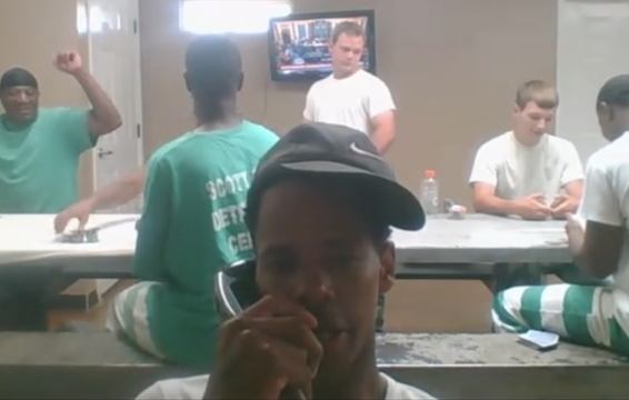 Hold Up: Them Jail Calls Be Something Else! "I'm Depressed, I Want You To Be Depressed With Me"