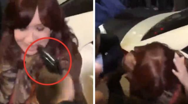 Man Tries To Assassinate The Argentinian Vice President But His Gun Jams!