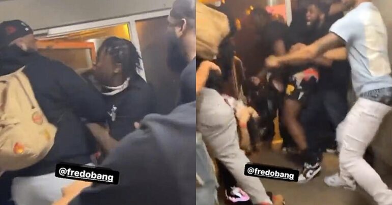 Video Shows Fredo Bang and Crew Fighting Man Who Was Trolling Him