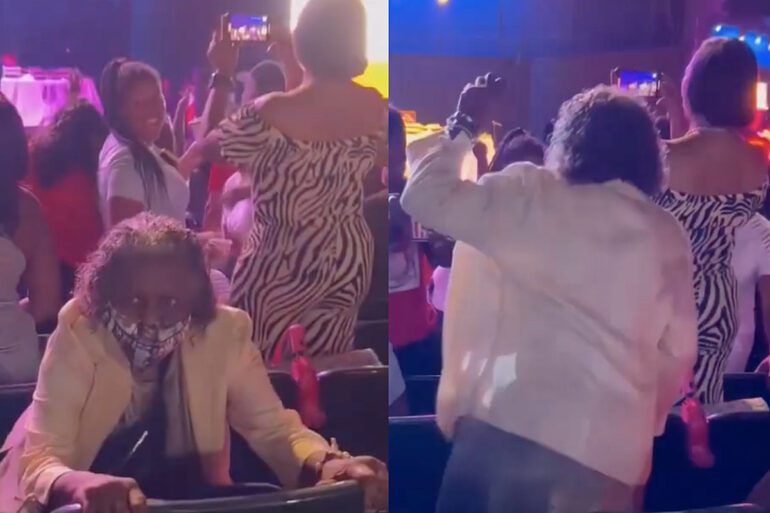 Elderly Woman Twerks at Uncle Luke Show – Watch