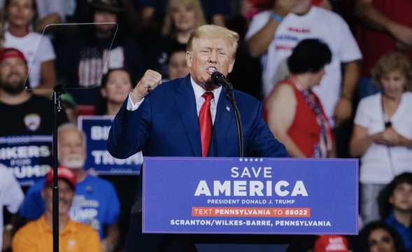 Shots Fired: Donald Trump Calls President Biden An “Enemy Of The State” During Pennsylvania Rally Speech!