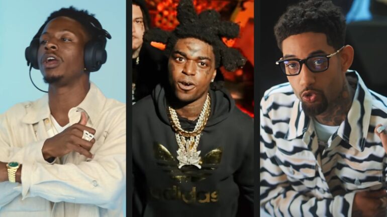 Joey Bada$$ & Kodak Black Pay Tribute To Late Rapper PnB Rock At The 2022 BET Hip-Hop Awards