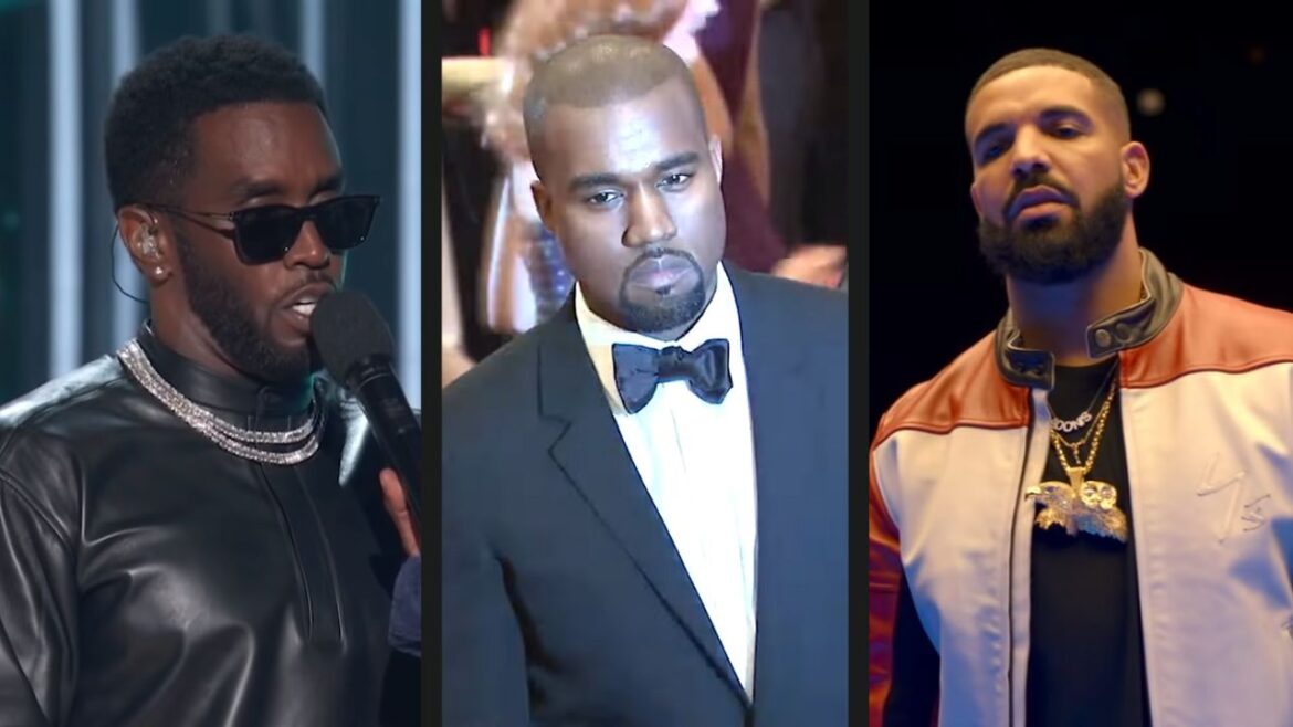 Diddy Supports Kanye West’s White Lives Matter Hoodie; Drake Co-Signs