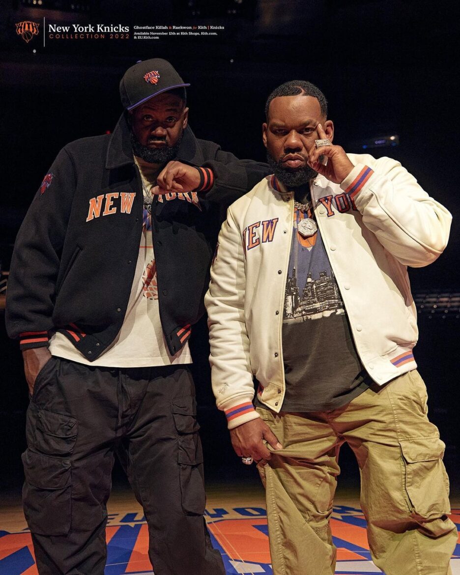 Ghostface Killah & Raekwon Drop Freestyle For KITH x New York Knicks Collab