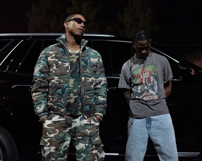 Travis Scott Joins Pharrell On “Down in Atlanta” Single
