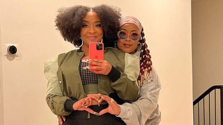 Da Brat Reveals Her Pregnant Belly With Wife Jesseca Harris-Dupart