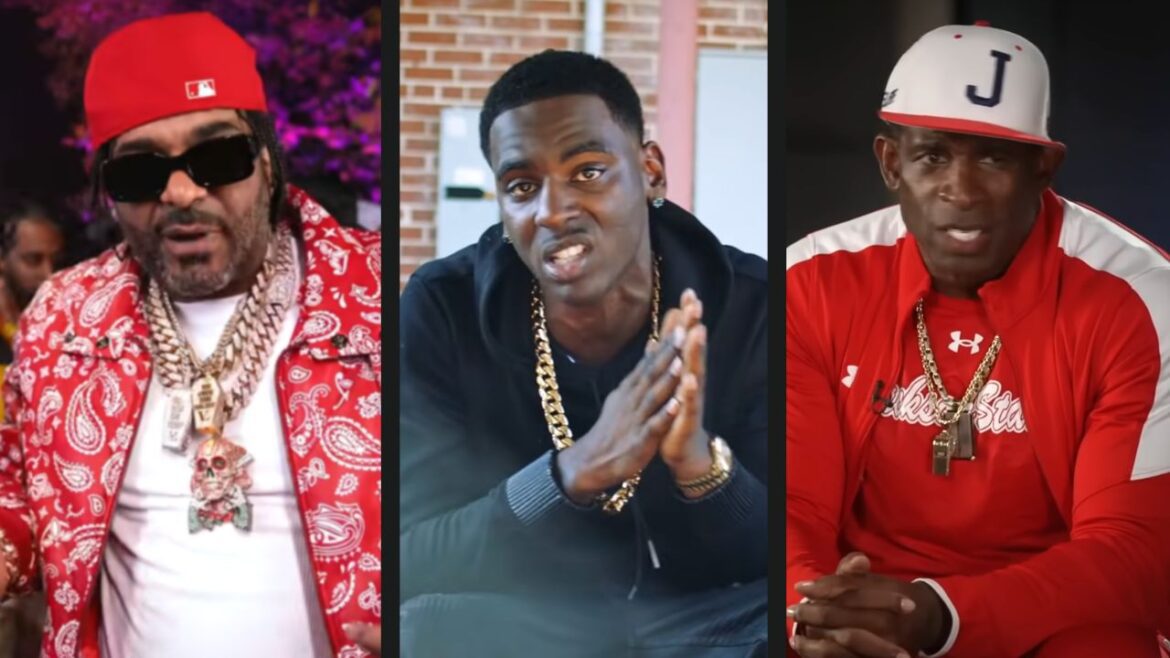 Deion Sanders & Jim Jones Visit Young Dolph Pop-Up Museum