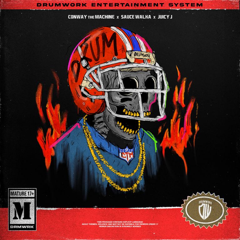Conway The Machine, Juicy J, Sauce Walka Connect For “Super Bowl” Single