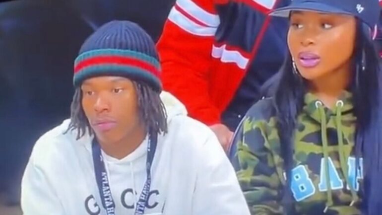 Lil Baby & Ex-Girlfriend Jayda Cheaves Spotted Courtside