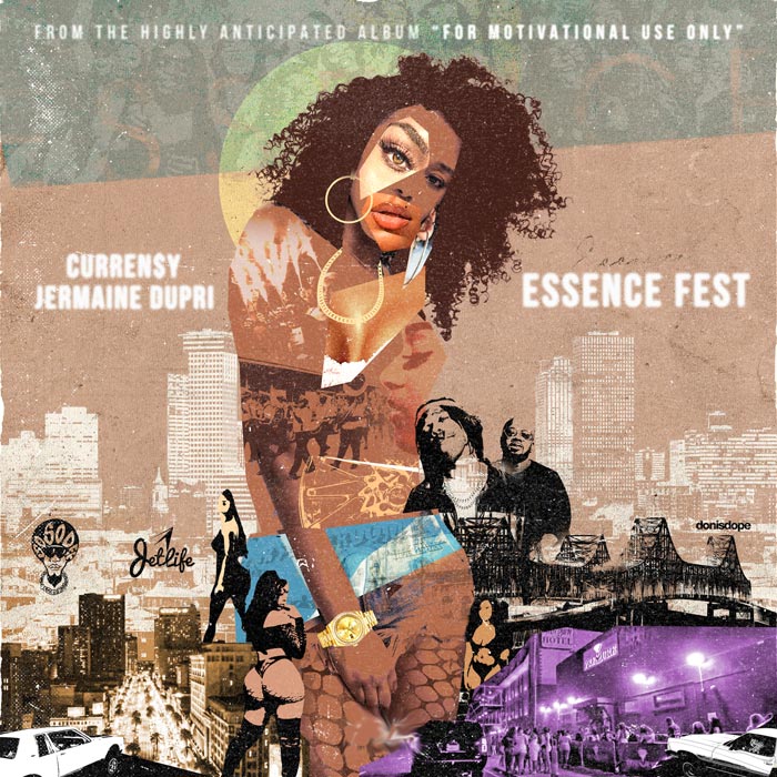 Curren$y & Jermaine Dupri Connect For “Essence Fest” Single