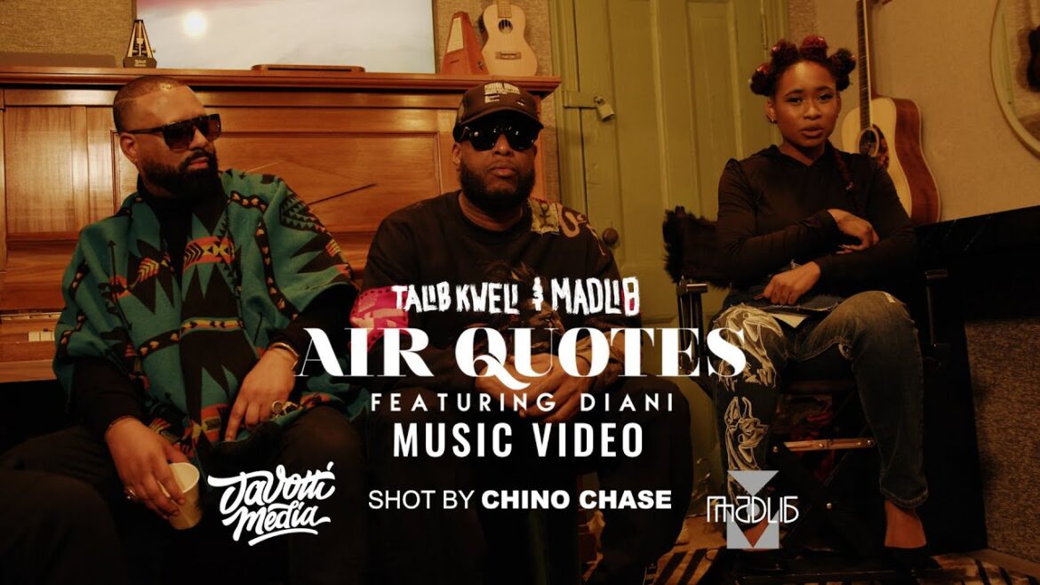 Talib Kweli & Madlib Share “Air Quotes” Video