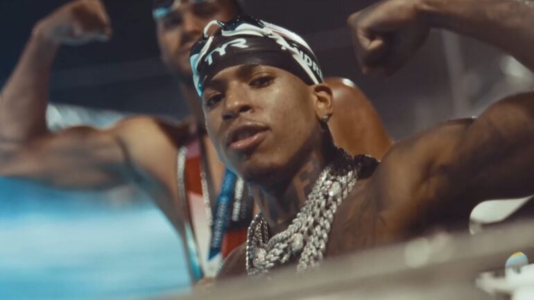 NLE Choppa’s Donated Basketball Court Destroyed By Fireworks