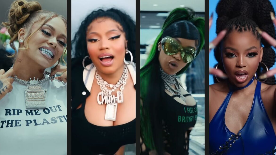 Nicki Minaj’s #1 Record & Scar Lip Is Signed