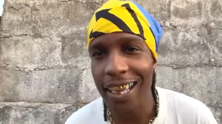 A$AP Rocky Films Music Video In Barbados