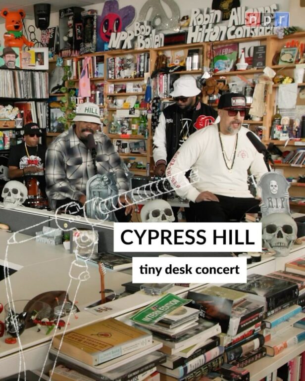 Cypress Hill Hits The NPR Tiny Desk Concert Stage
