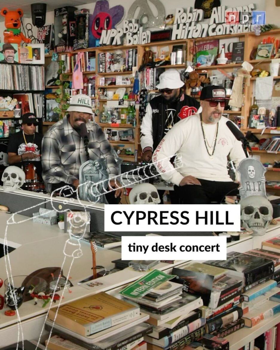 Cypress Hill Hits The NPR Tiny Desk Concert Stage