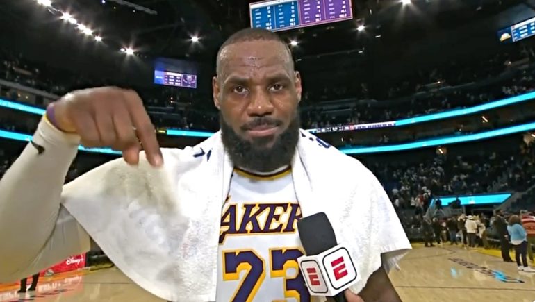 LeBron Calls Out NFL After LA-GSW: ‘Christmas Is Our Day’