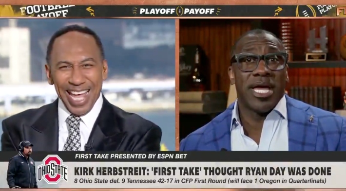 Shannon Sharpe Calls Out Herbstreit For Shot At ‘First Take’