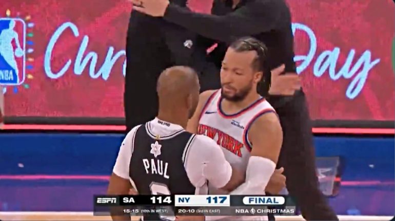 The Knicks Beat Spurs In An Amazing Bridges-Wembanyama Duel