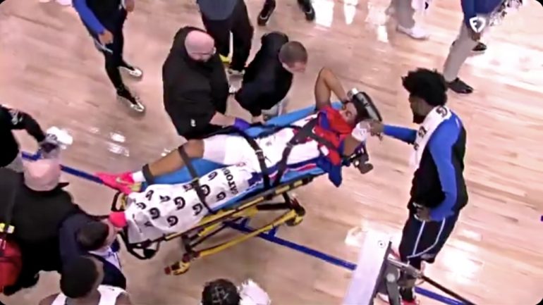 Jaden Ivey Was Stretchered Off The Court After Leg Injury