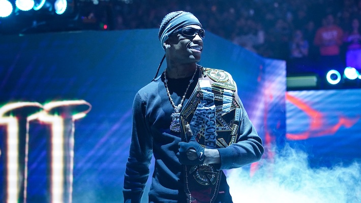 Travis Scott & WWE Offer ‘Wrestling Is Real’ T-Shirts