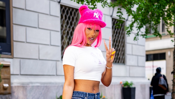 Megan Thee Stallion Teases Her ‘Hot Girl Swim’ Line: Photos