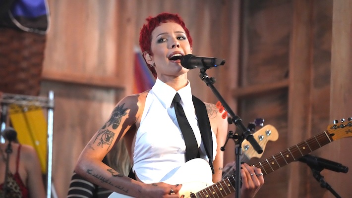 Halsey Saved Videographer From A Pyro Mishap