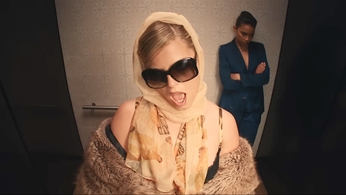 Renee Rapp’s ‘Mad’ Video: Flirting With Alexandra Shipp